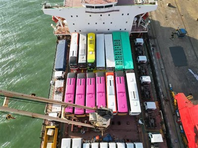 Kasutatud autode saatmine Hiinast Ghanasse